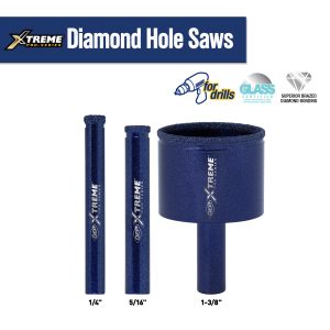 Xtreme Diamond Hole Saws for Drills