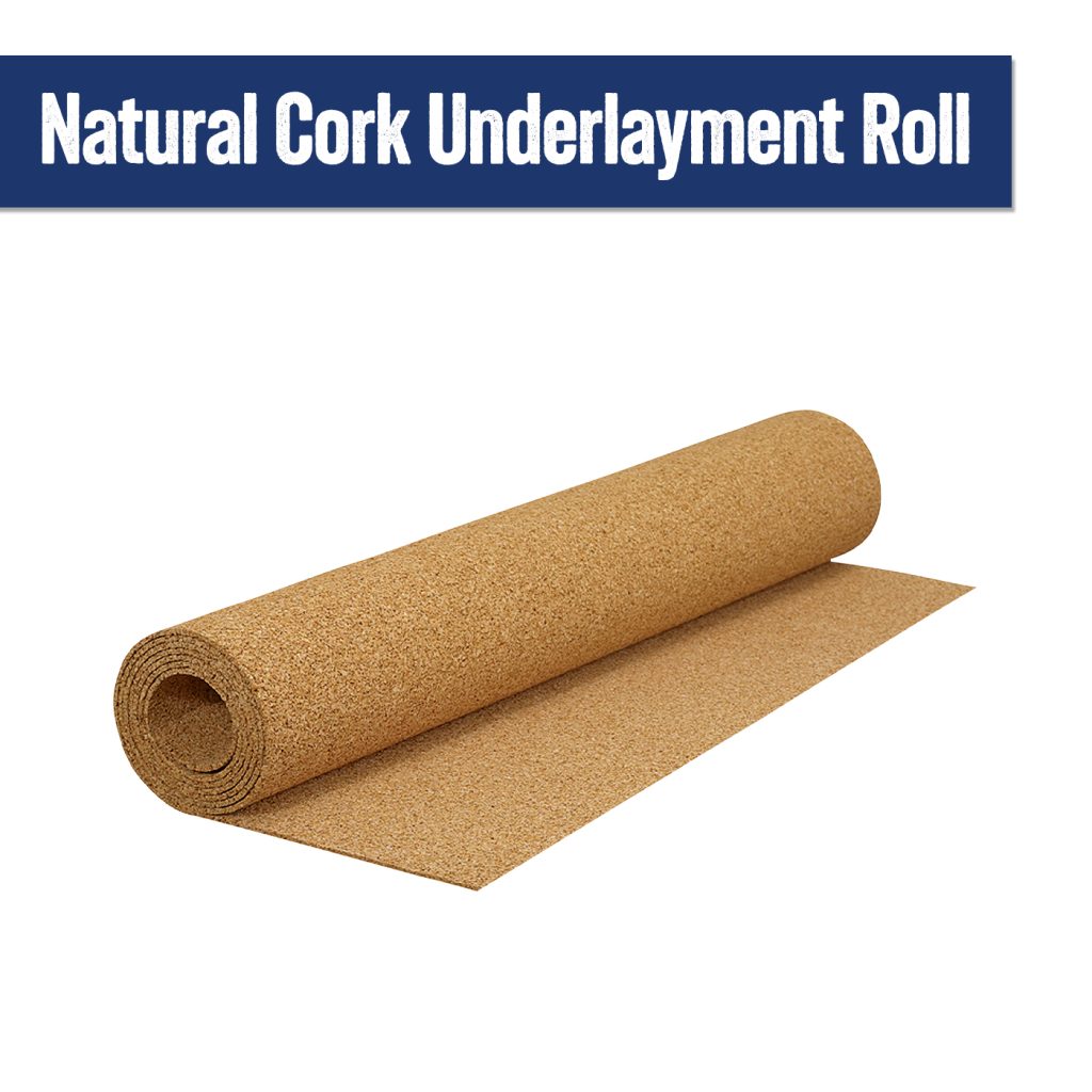 Natural Cork Underlayment Roll 3 mm