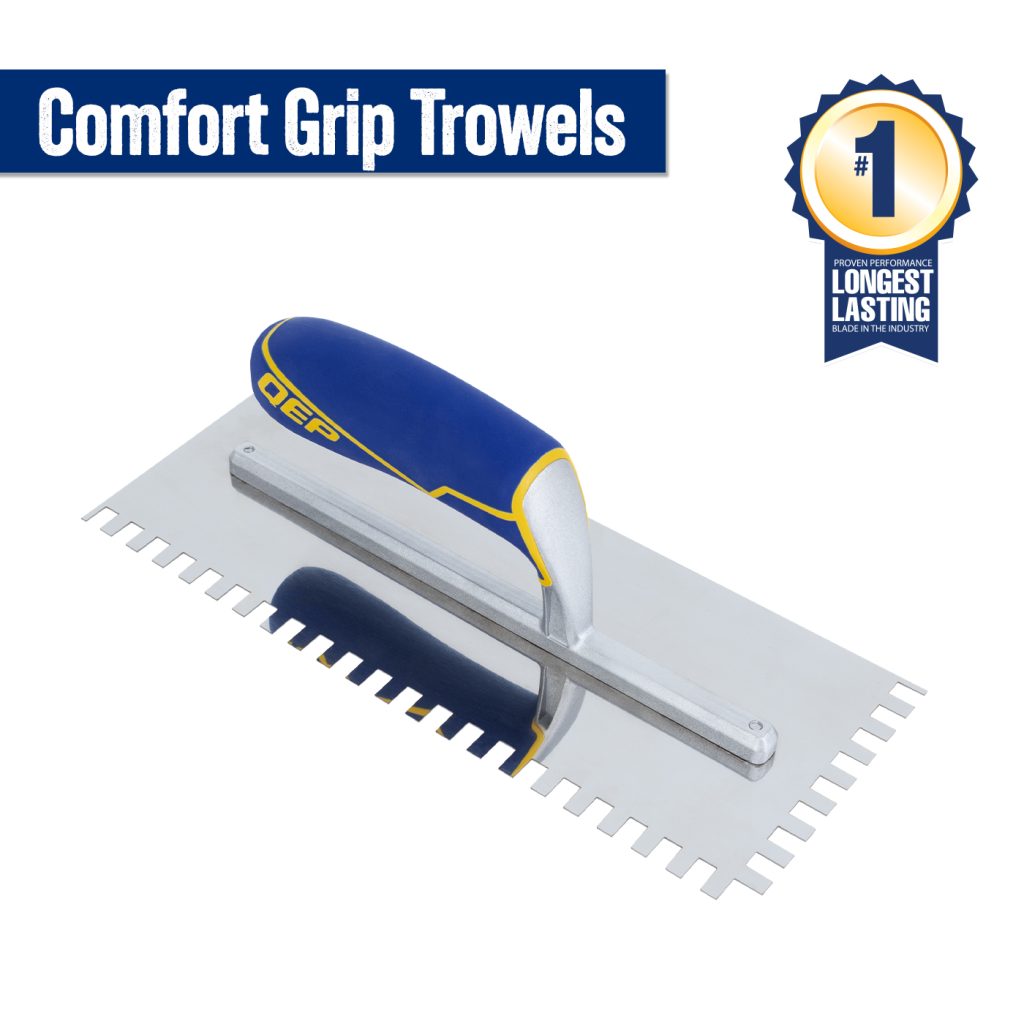 Comfort Grip Stainless Steel Trowels