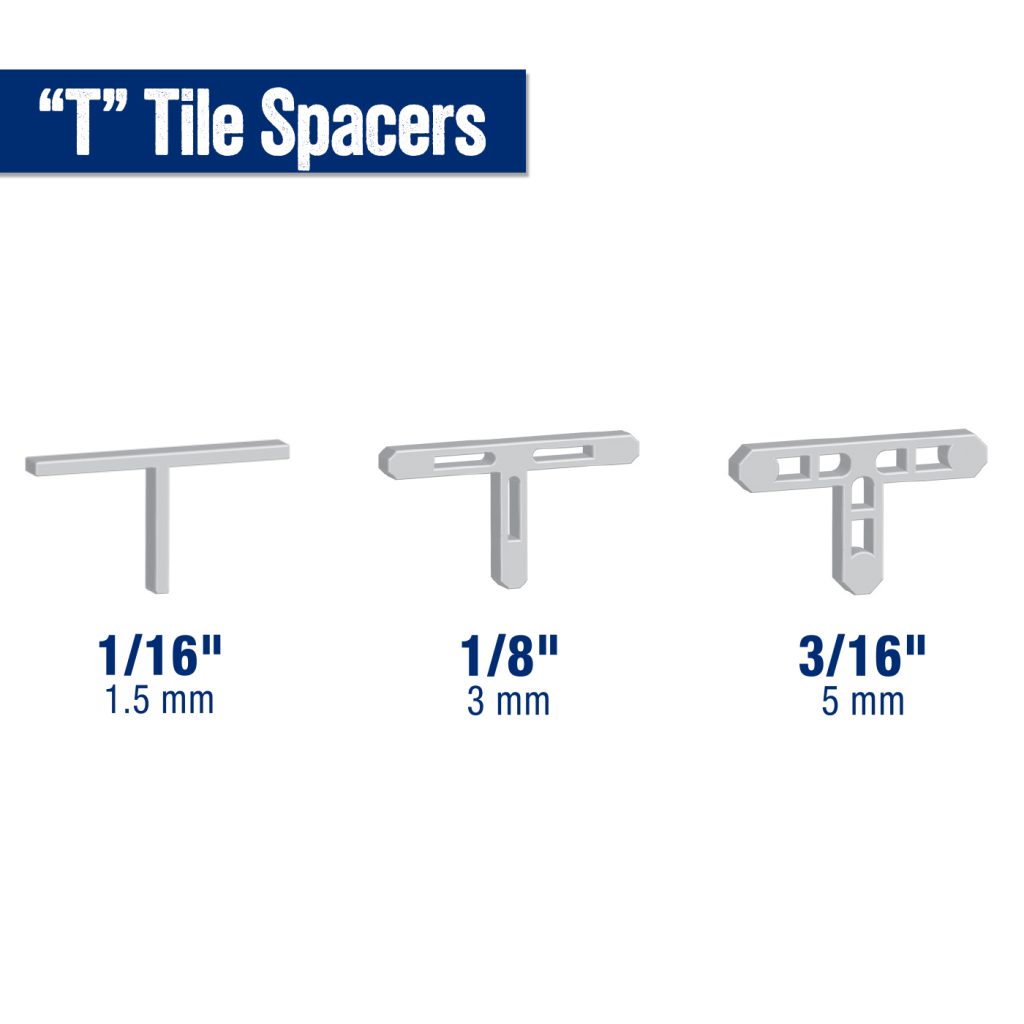 “T” Tile Spacers